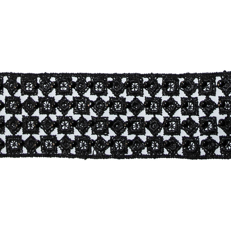 dantela brodata cu pietre-CS20-60mm; Dantela brodata poliester; dantela brodata perle; dantela brodata pietre; dantela brodata; dantela poliester cristale; dantela poliester; dantela florala; dantela din poliester cu fluturi; dantela poliester flori; Dantela poliester cu model perle si cristale