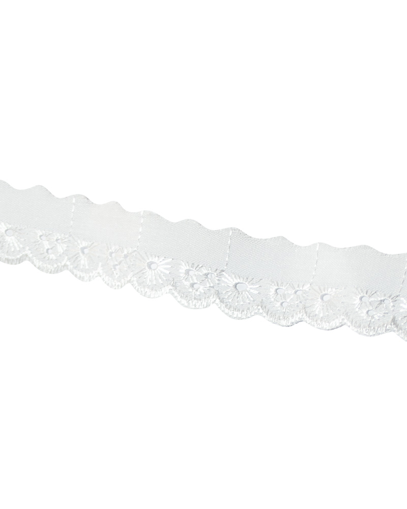 dantela bumbac-25mm - imagine 2