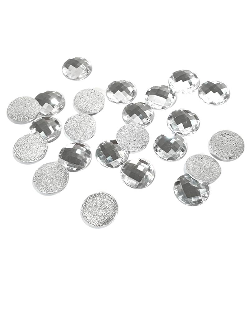 Pietre acrilice pentru lipit crem, sunt ideale pentru personalizarea obiectelor vestimentare si pentru accesorii.