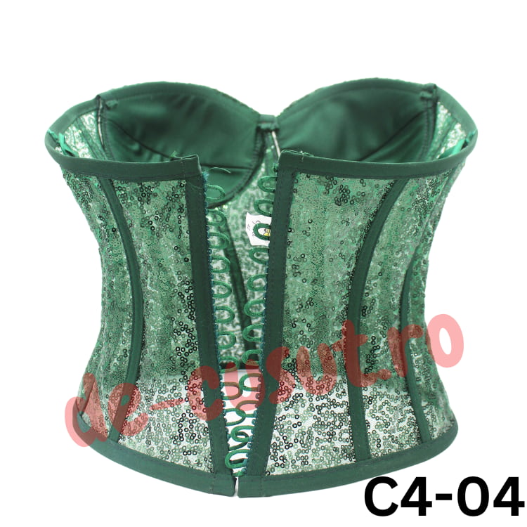 Corsetul este creat pentru a accentua talia și pentru a oferi acea imagine de clepsidra dorită de fiecare reprezentantă a sexului frumos. Fiecare femeie are nevoie uneori de un corset. Sunt confortabilie și se modeleaza pe corp, se leaga cu snur la spate.