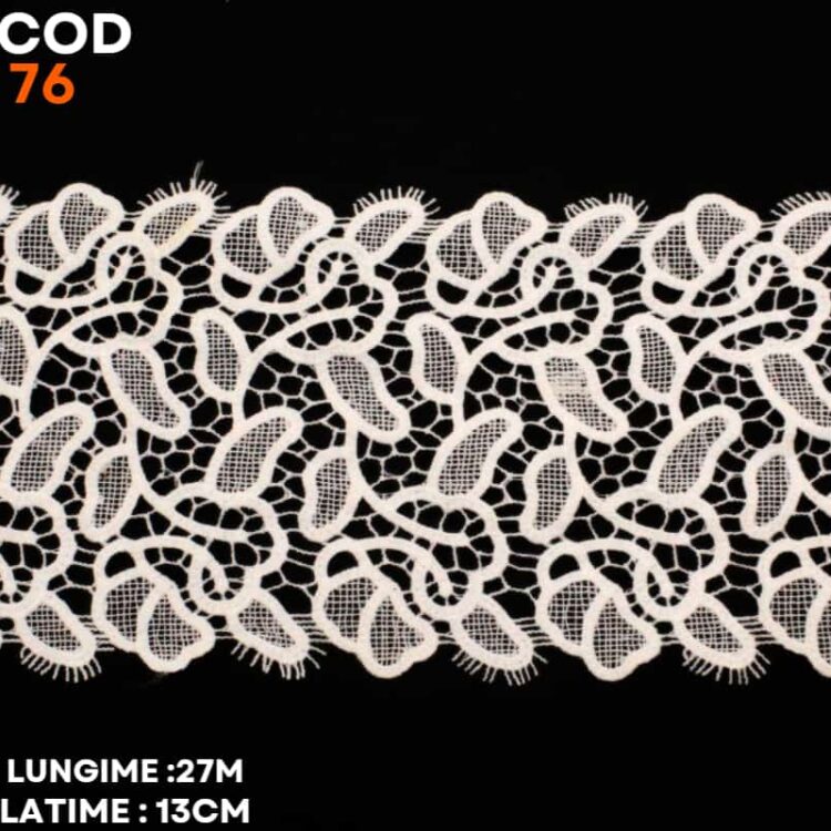 Dantela bumbac ivoar cod 76