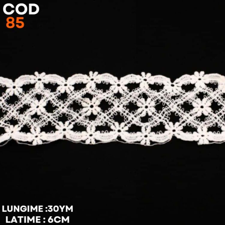Dantela bumbac ivoar cod 85