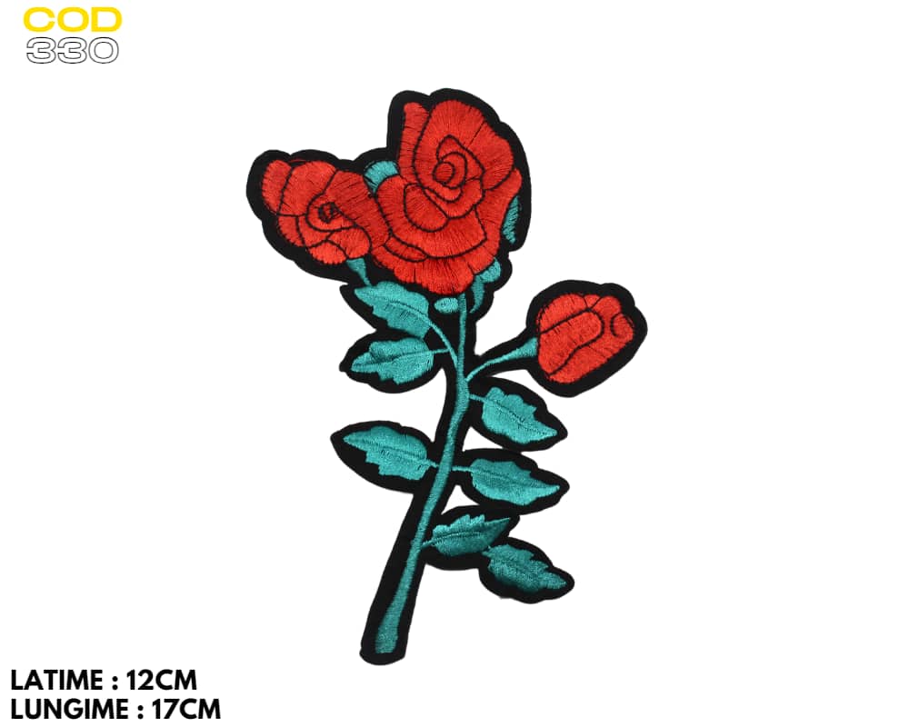 Aplicatii florale 3D-cod 330