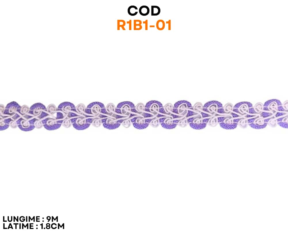 Dantela flori bumbac cod R1B1-01