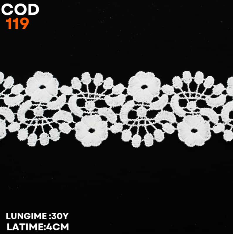 Dantela bumbac cod 119