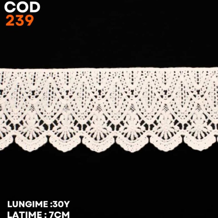 Dantela bumbac-cod 239 ivoar