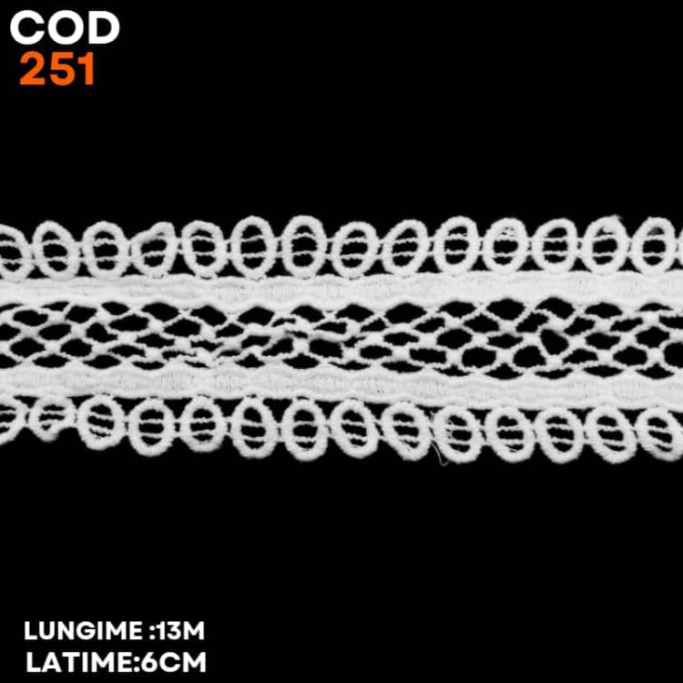 Dantela bumbac cod 251