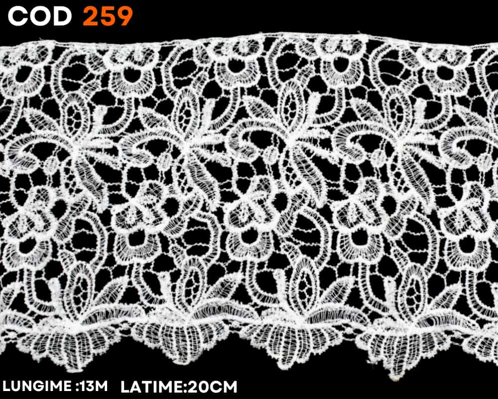 Dantela bumbac cod 259