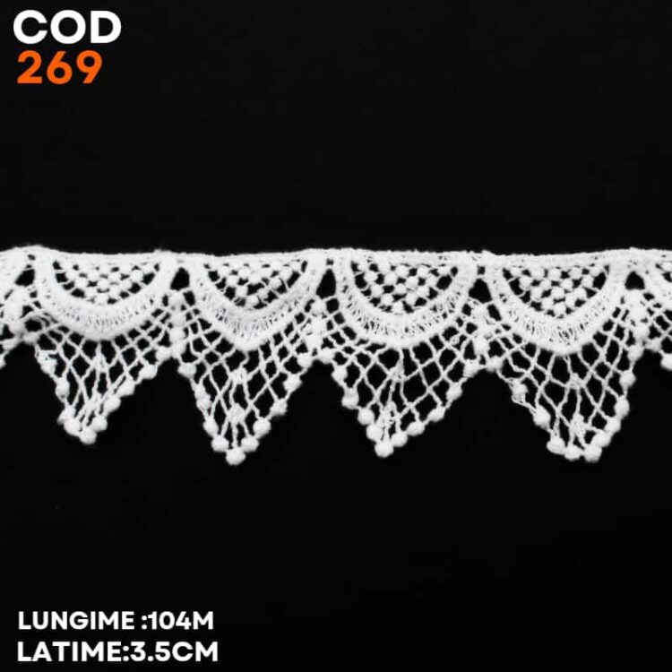Dantela bumbac cod 269
