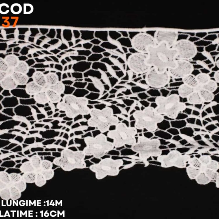 Dantela bumbac-cod 37 ivoar