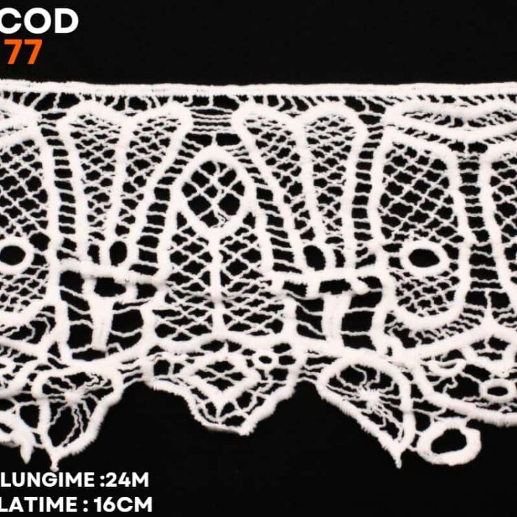 Dantela bumbac-cod 77 ivoar